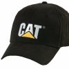 Accessories * | Caterpillar' Unisex Trademark Cap Black