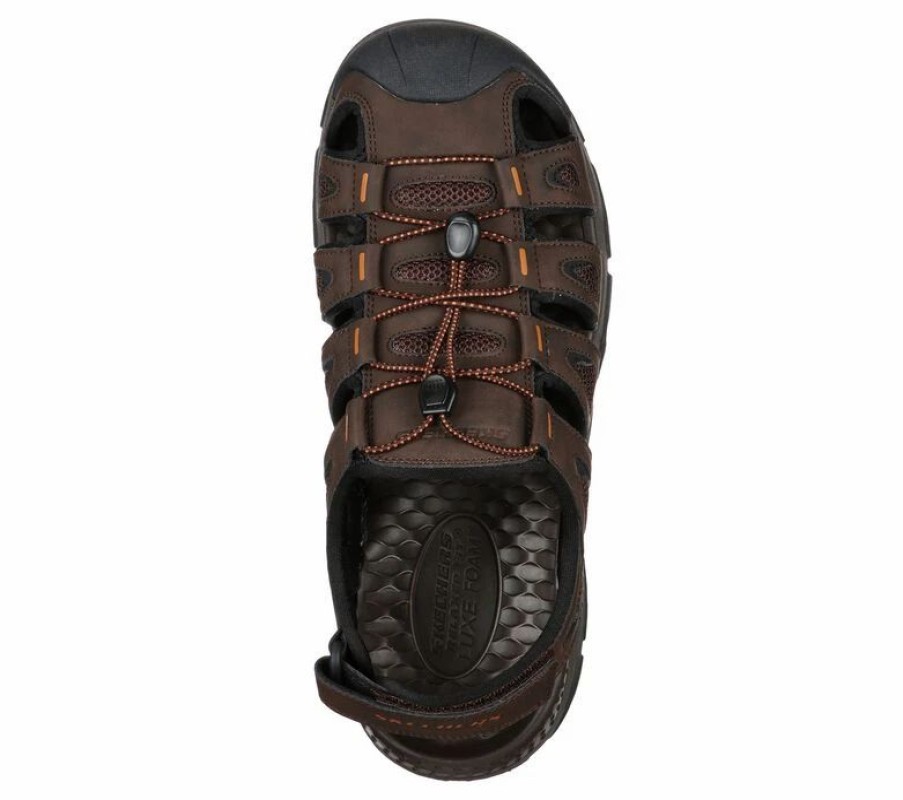 Casual & Dress * | Skechers' Men'S Relaxed Fit: Tresmen-Outseen Chocolate