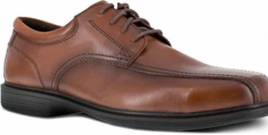 Work * | Florsheim' Men'S Coronis Esd Oxford Steel Toe Brown