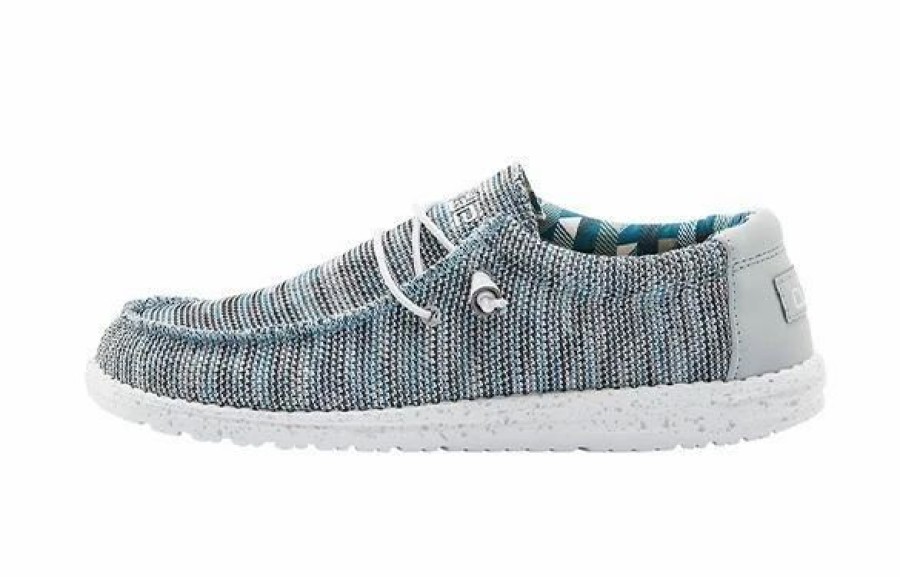 Casual & Dress * | Hey Dude' Men'S Wally Sox Funk Ice Grey