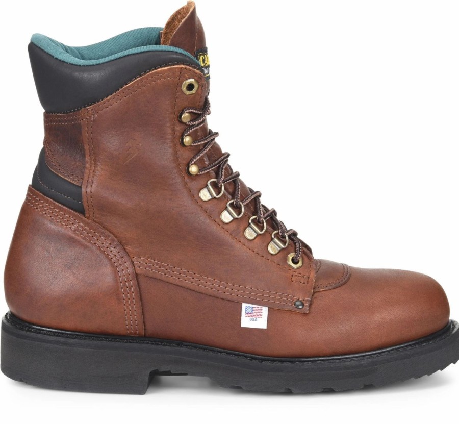 Work * | Carolina' Men'S 8 Sarge Hi Eh Boot- Brown