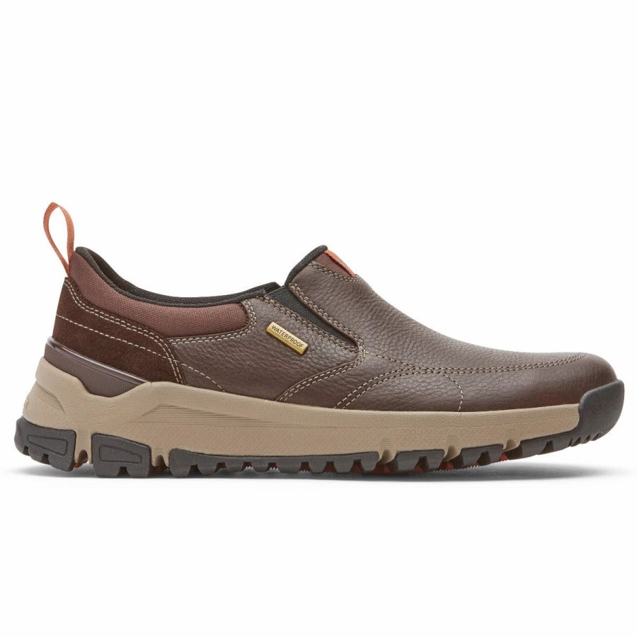 Casual & Dress * | Dunham Footwear 'Dunham' Men'S Glastonbury Wp Slip On Brown