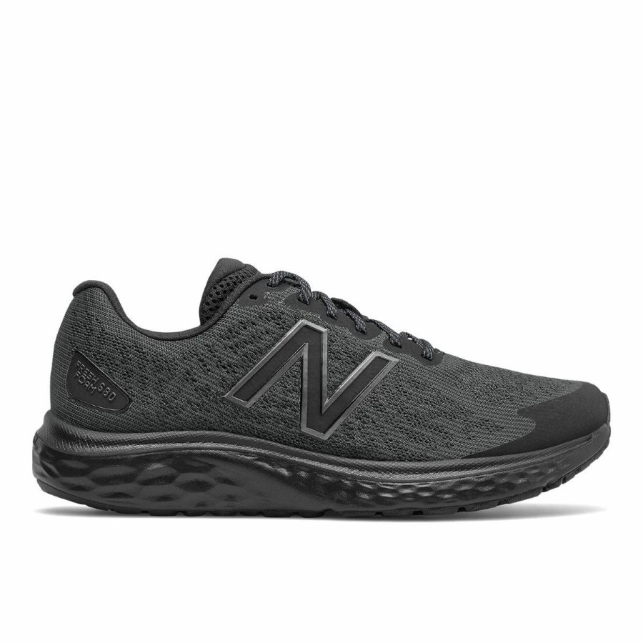 Athletic * | New Balance' Men'S Fresh Foam Roav Black