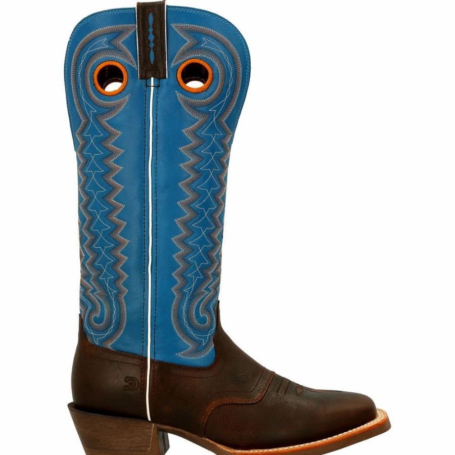 Cowboy * | Durango' Men'S 15 Rebel Pro Western Saddle Boot Chestnut / Brilliant Blue