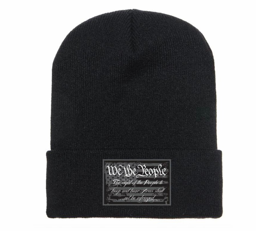 Accessories * | Howitzer Clothing 'Howitzer' Men'S We Beanie Black