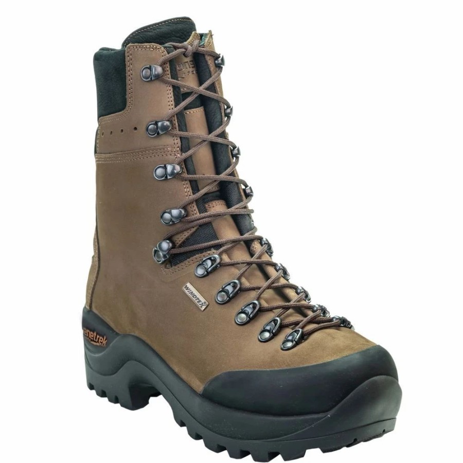 Work * | Kenetrek Boots' Men'S 10 Lineman Extreme Eh Wp Steel Toe Brown / Black