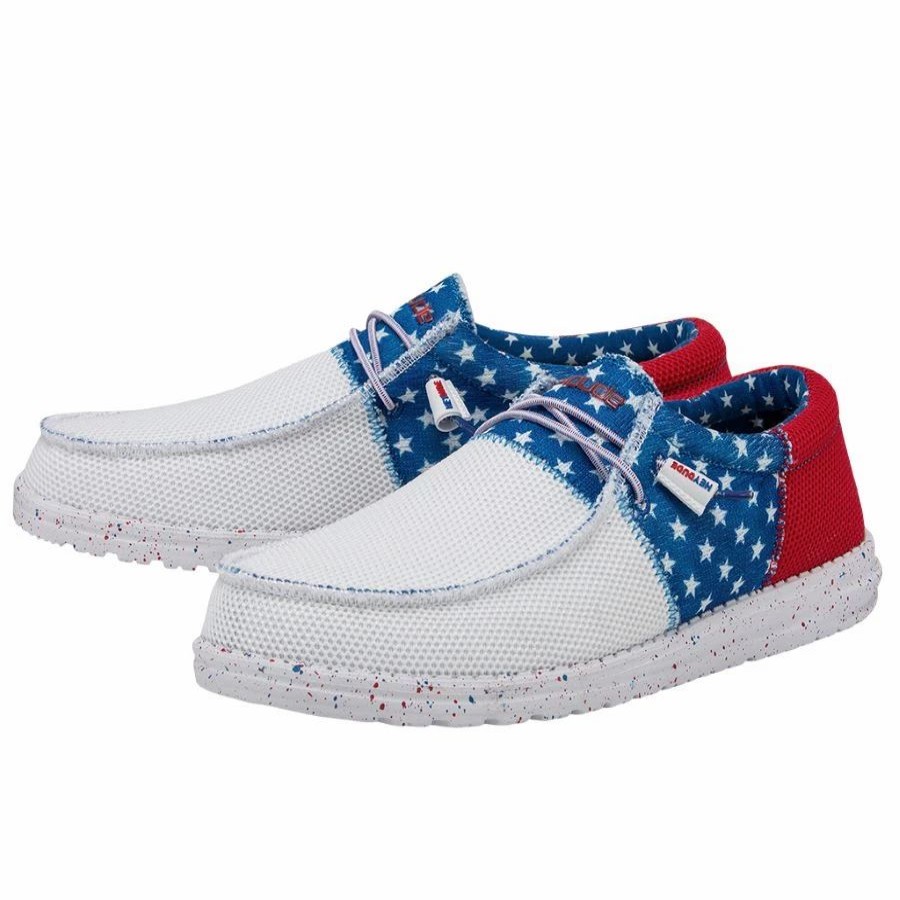 Casual & Dress * | Hey Dude' Men'S Wally Sox Tri American Pride