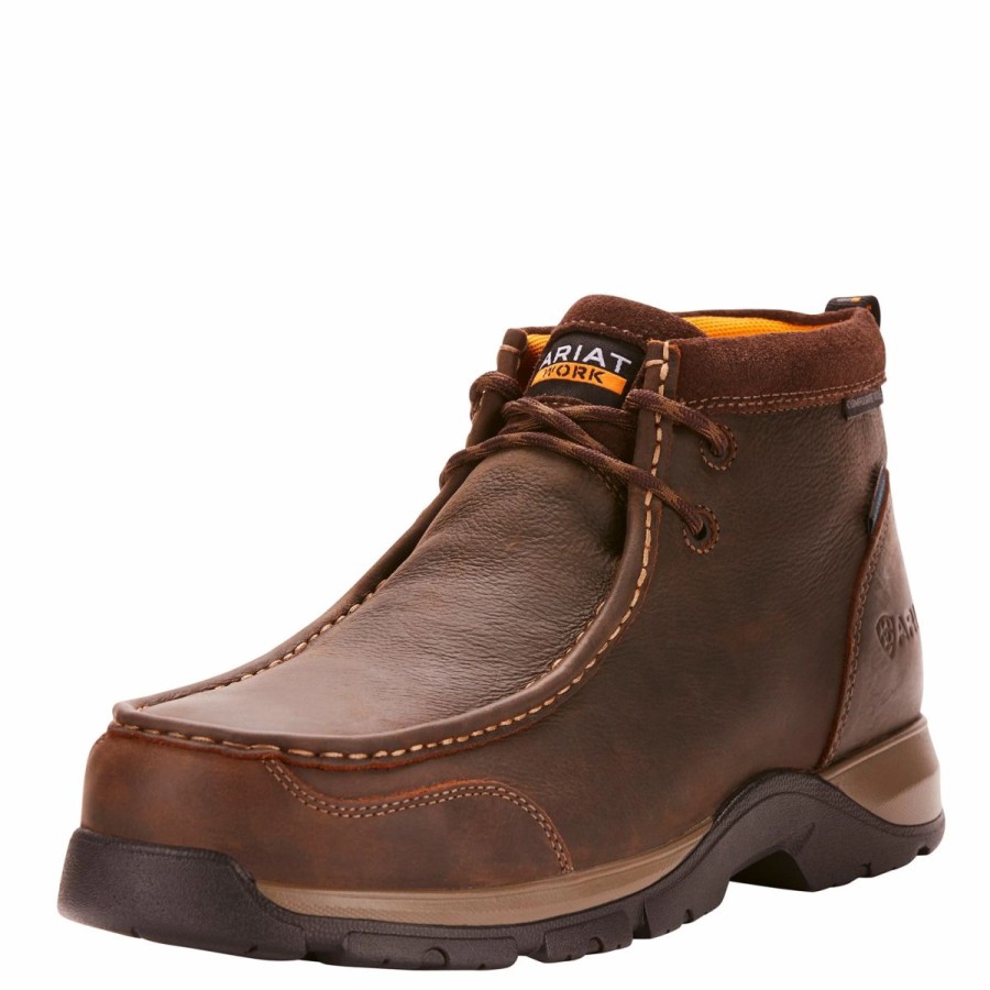 Work * | Ariat' Men'S Edge Lte Moc Comp Toe Brown