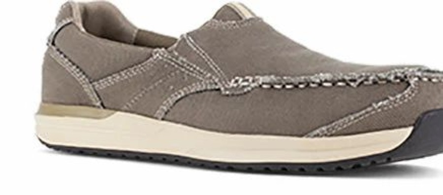 Work * | Rockport Works' Men'S Langdon Esd Slip On Comp Toe Breen