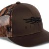 Accessories * | Sitka Wear And Equipment 'Sitka' Men'S Icon Mid Profile Trucker Cap Earth / Waterfowl Marsh