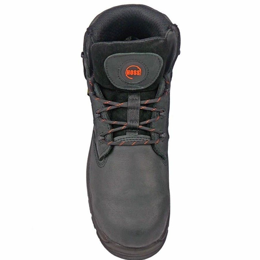 Work * | Hoss Boot Company 'Hoss Boots' Men'S 6 Prowl Int. Metguard Eh Wp Comp Toe Black