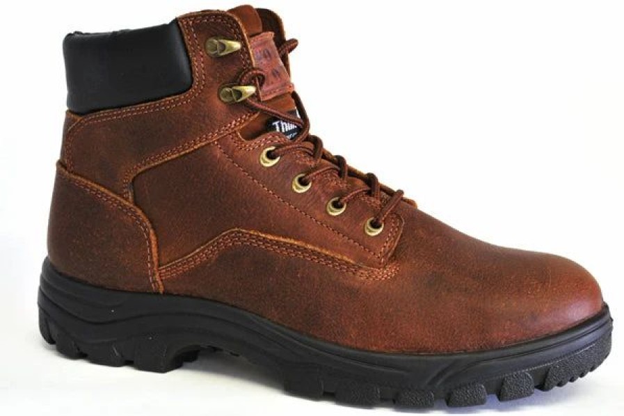 Work * | Work Zone' Men'S 6 Eh Wp Comp Toe Brown