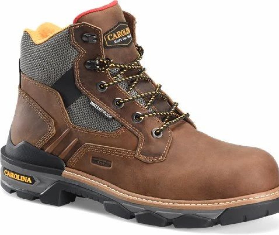 Work * | Carolina' Men'S 6 Cancellor Eh Wp Comp Toe Brown