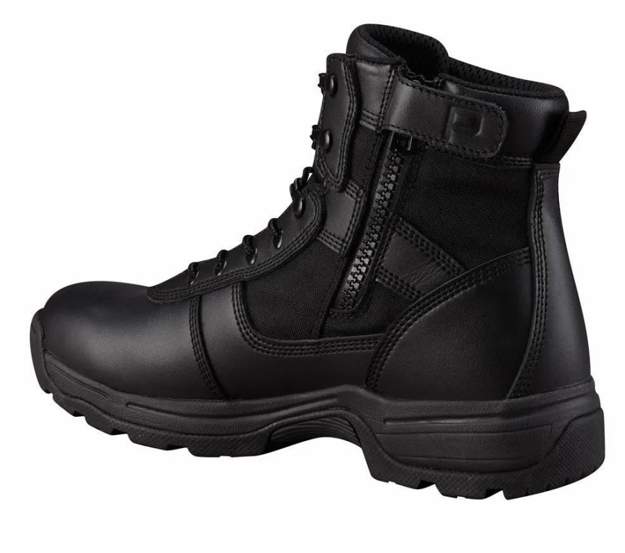 Work * | Propper' Unisex Series 100 6 Side Zip Tactical Wp Duty Boot Black