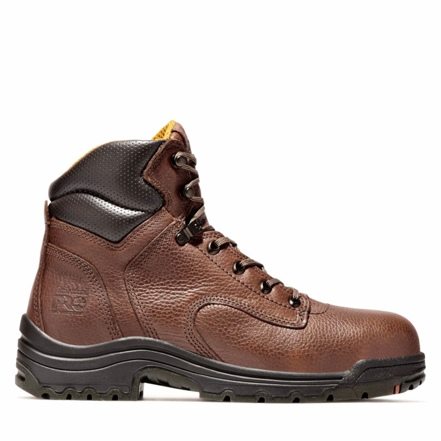 Work * | Timberland Pro' Men'S 6 Titan Alloy Toe Coffee