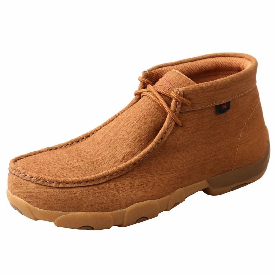 Work * | Twisted X Boots 'Twisted X' Men'S Chukka Driving Moc Eh Steel Toe Clay