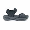 Casual & Dress * | Skechers' Men'S Gowalk Arch Fit Sandal Black / Charcoal