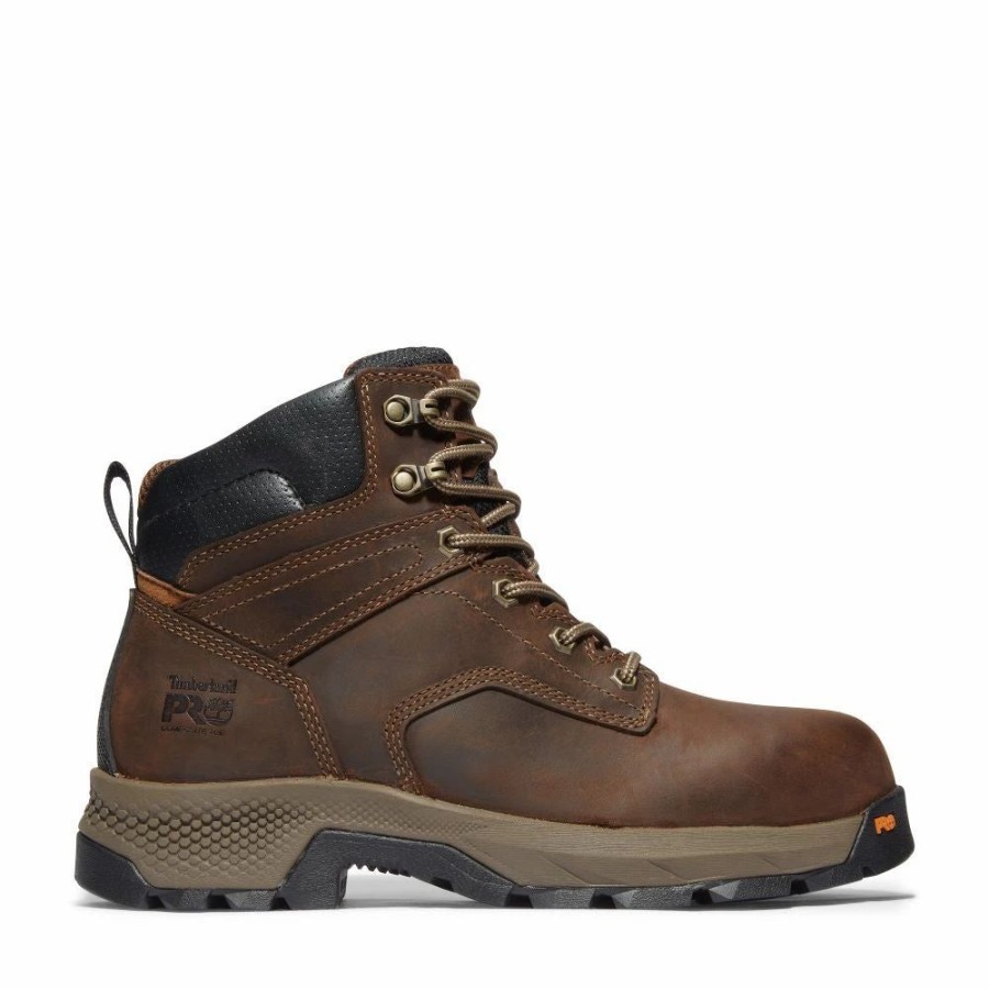 Work * | Timberland Pro' Men'S 6 Titan Ev Comp Toe Brown