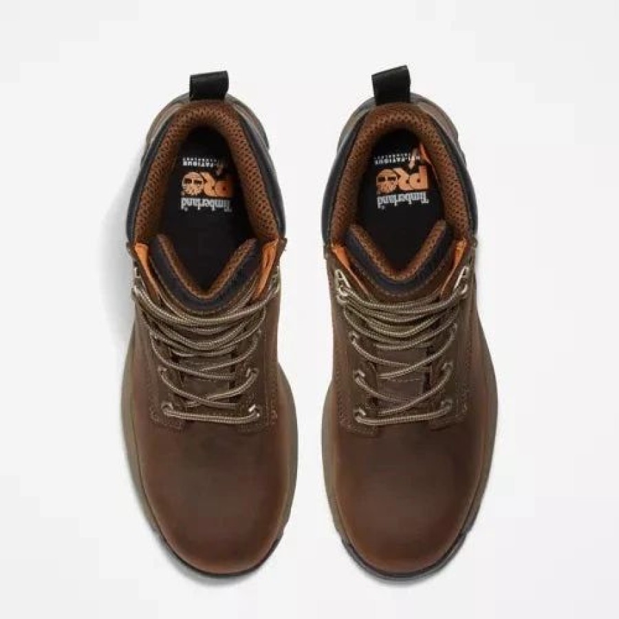 Work * | Timberland Pro' Men'S 6 Titan Ev Comp Toe Brown