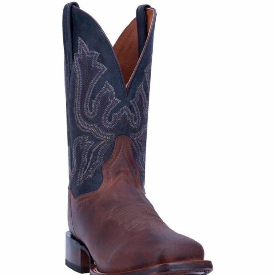 Cowboy * | Dan Post Boot Co 'Dan Post' Men'S 11 Winslow Square Toe Dark Brown