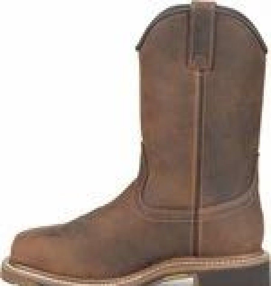 Work * | Carolina' Men'S 10 Anchor Wp Comp Toe Crazy Horse Tan