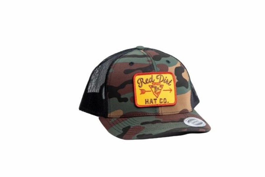 Accessories * | Red Dirt Hat Company' Men'S Mineral Water Cap Camo / Black