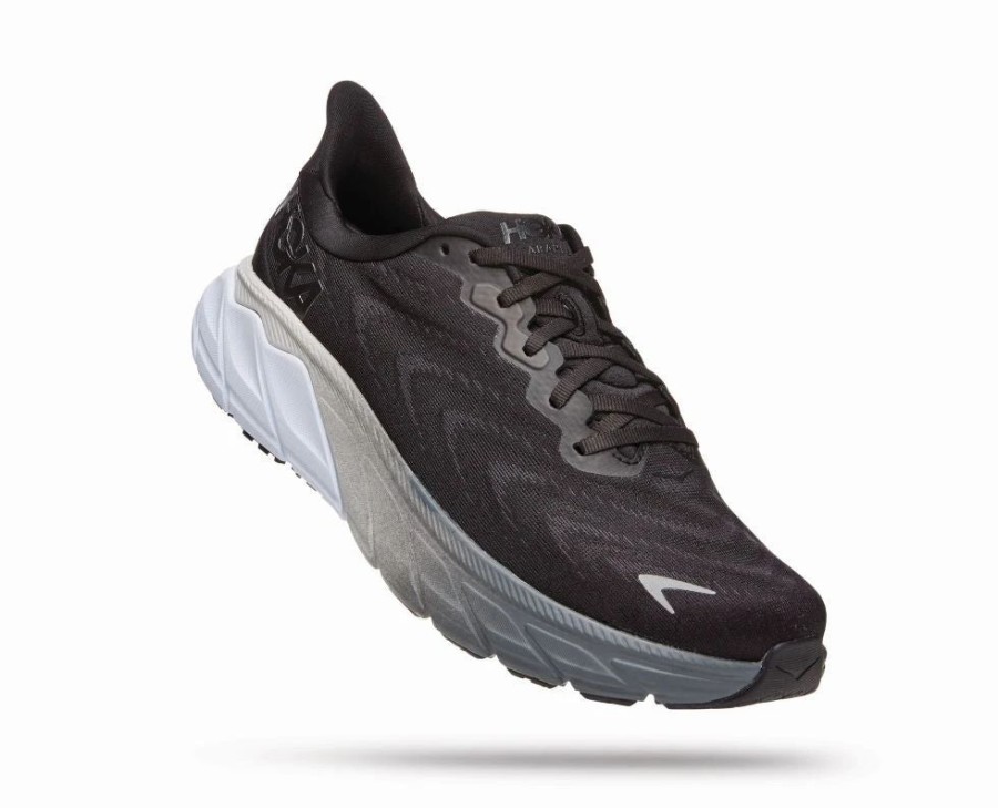 Athletic * | Hoka' Men'S Arahi 6 Black / White (Wide)