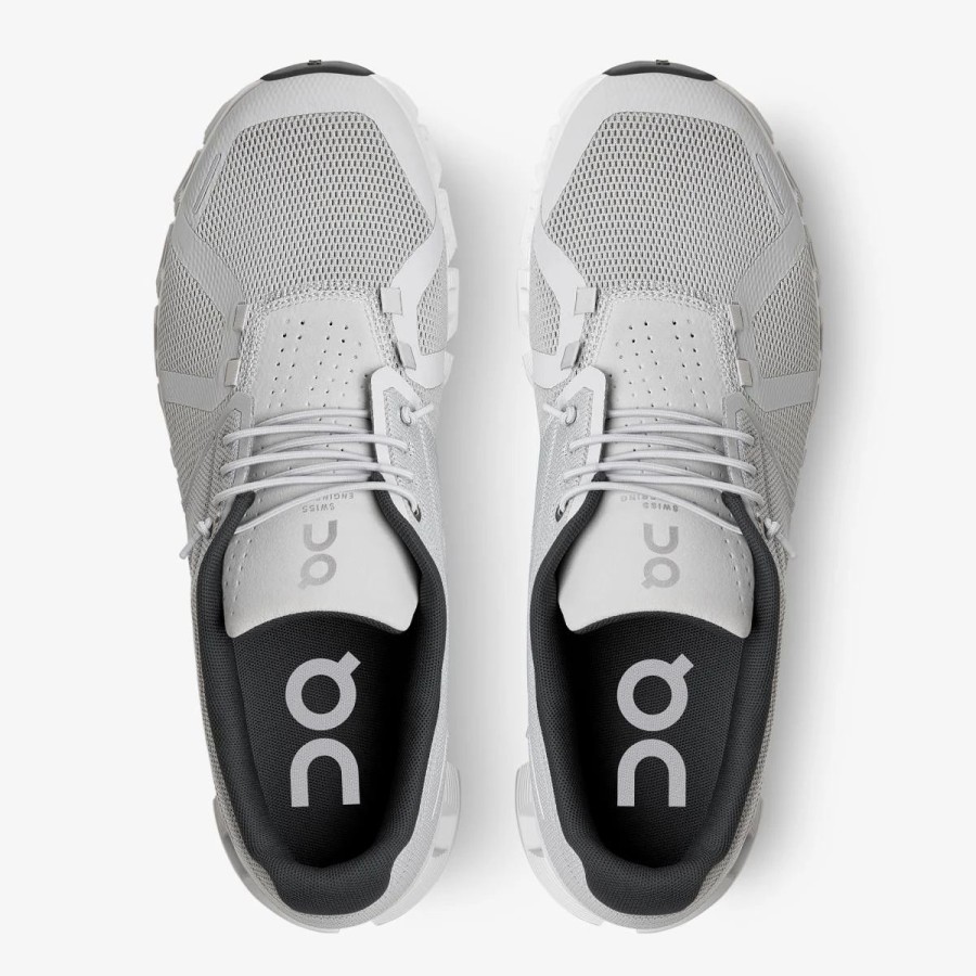 Athletic * | On Running' Men'S Cloud 5 Glacier / White