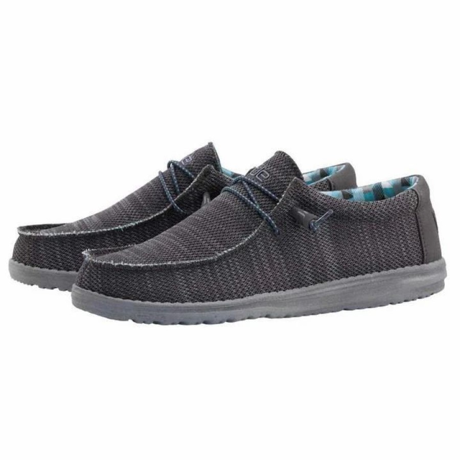 Casual & Dress * | Hey Dude' Men'S Wally Sox Charcoal