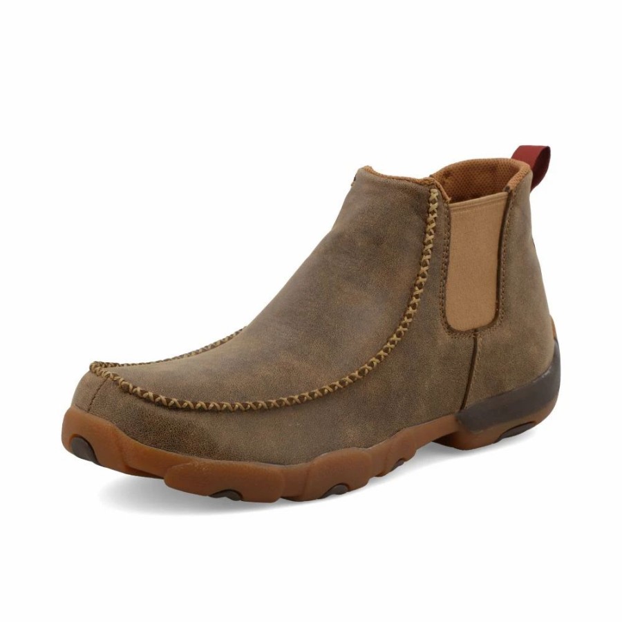 Casual & Dress * | Twisted X Boots 'Twisted X' Men'S Slip On Driving Moc Brown