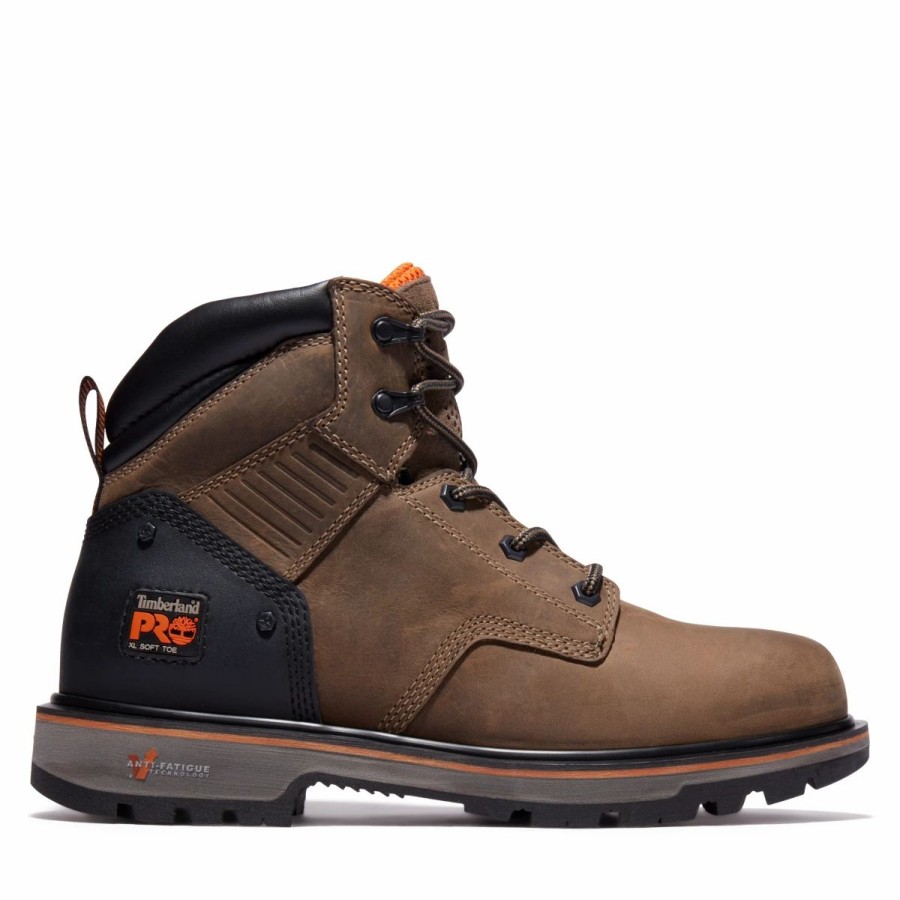 Work * | Timberland Pro' Men'S 6 Ballast Eh Soft Toe Turkish Coffee