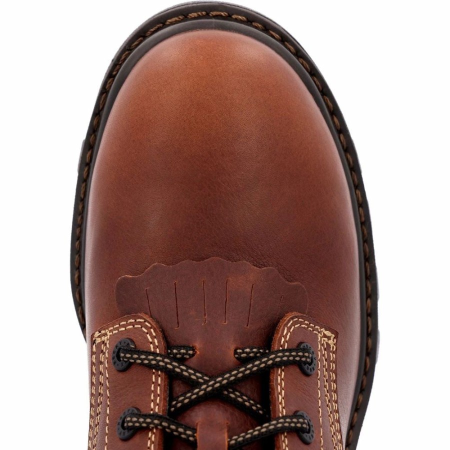 Work * | Rocky' Men'S 9 Rams Horn Eh Wp Logger Soft Toe Brown