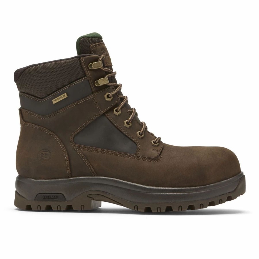 Work * | Dunham Footwear 'Dunham' Men'S 6 8000Works Eh Wp Comp Toe Brown