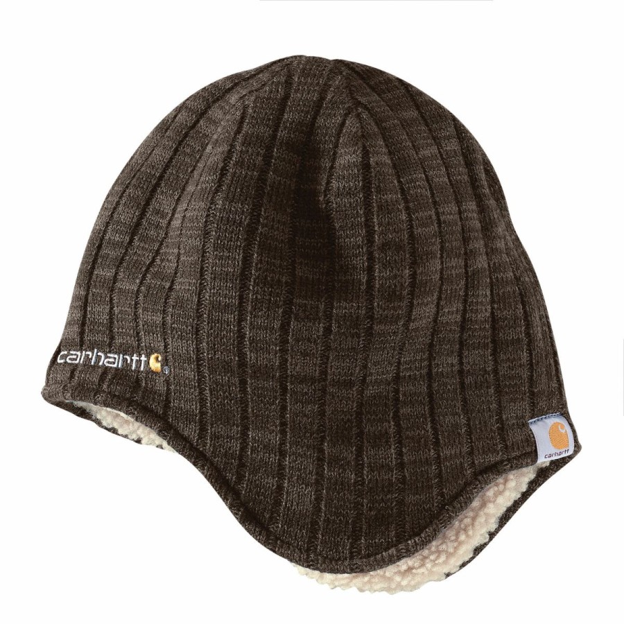 Accessories * | Carhartt ' Men'S Akron Hat Dark Brown