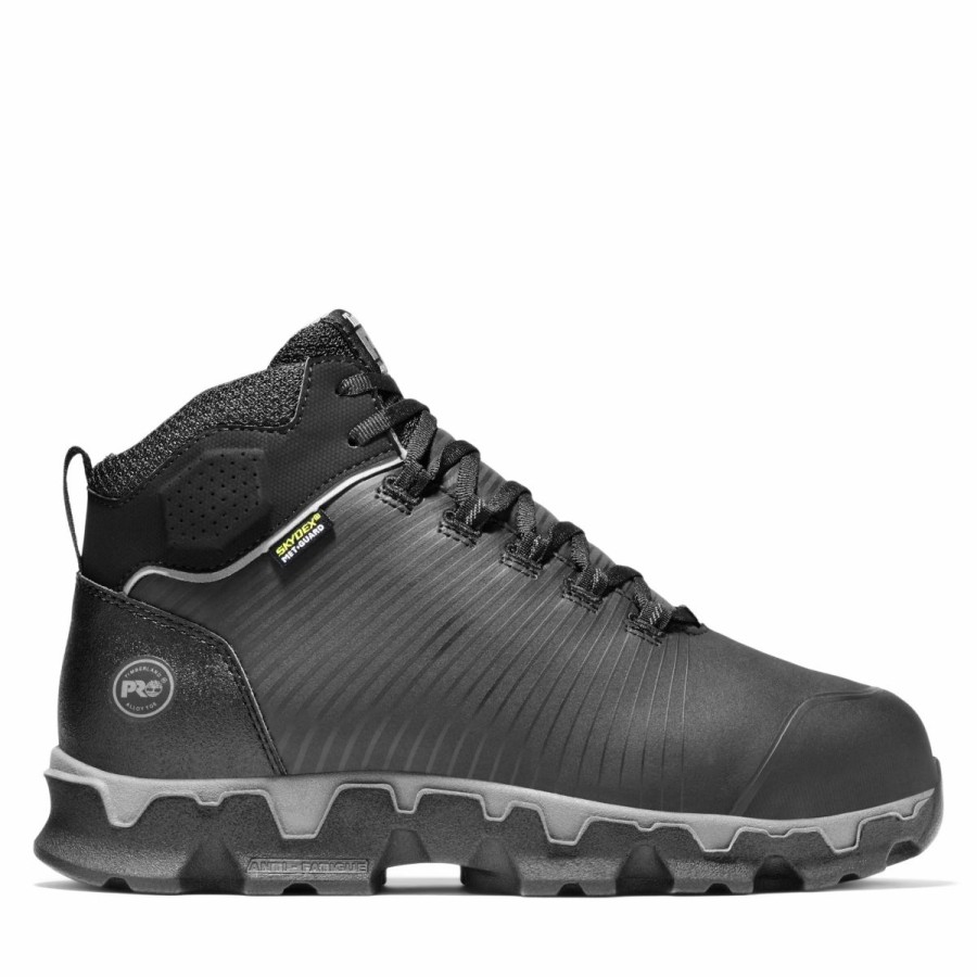 Work * | Timberland Pro' Men'S Powertrain Sport Int Met Eh Safety Toe Hiker Black