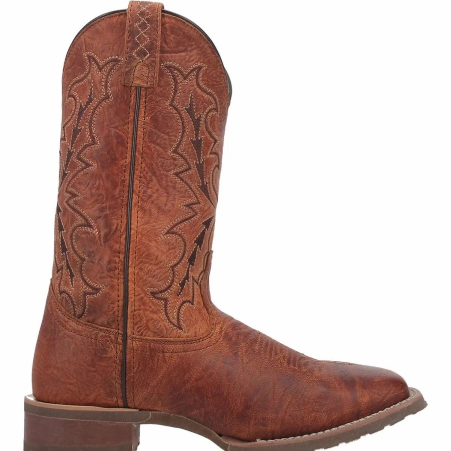 Cowboy * | Laredo' Men'S 11 Winfield Western Square Toe Rust