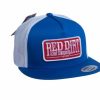 Accessories * | Red Dirt Hat Company' Men'S Tag Patch Cap Royal / White