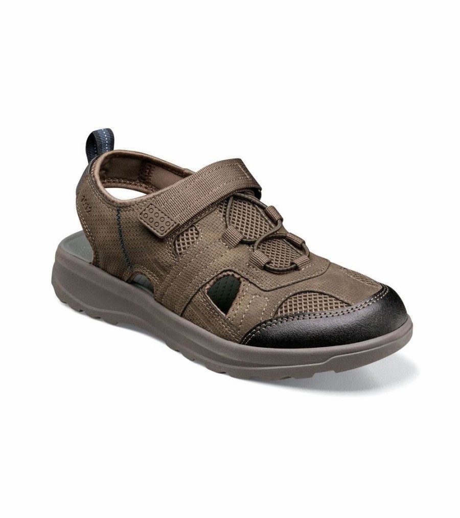 Casual & Dress * | Nunn Bush' Men'S Huck Closed Toe River Sandal Cargo